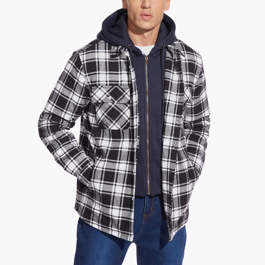 Flanelljacke Samuel für Herren – Warm & Stilvoll