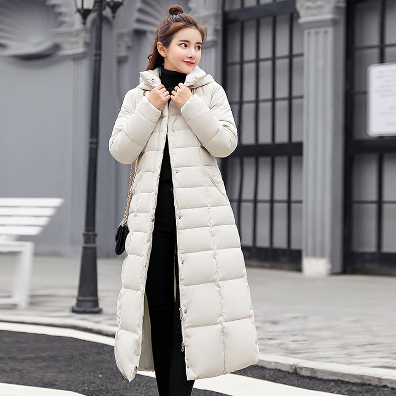 Mira | Sophisticated Frosted Winter Trench