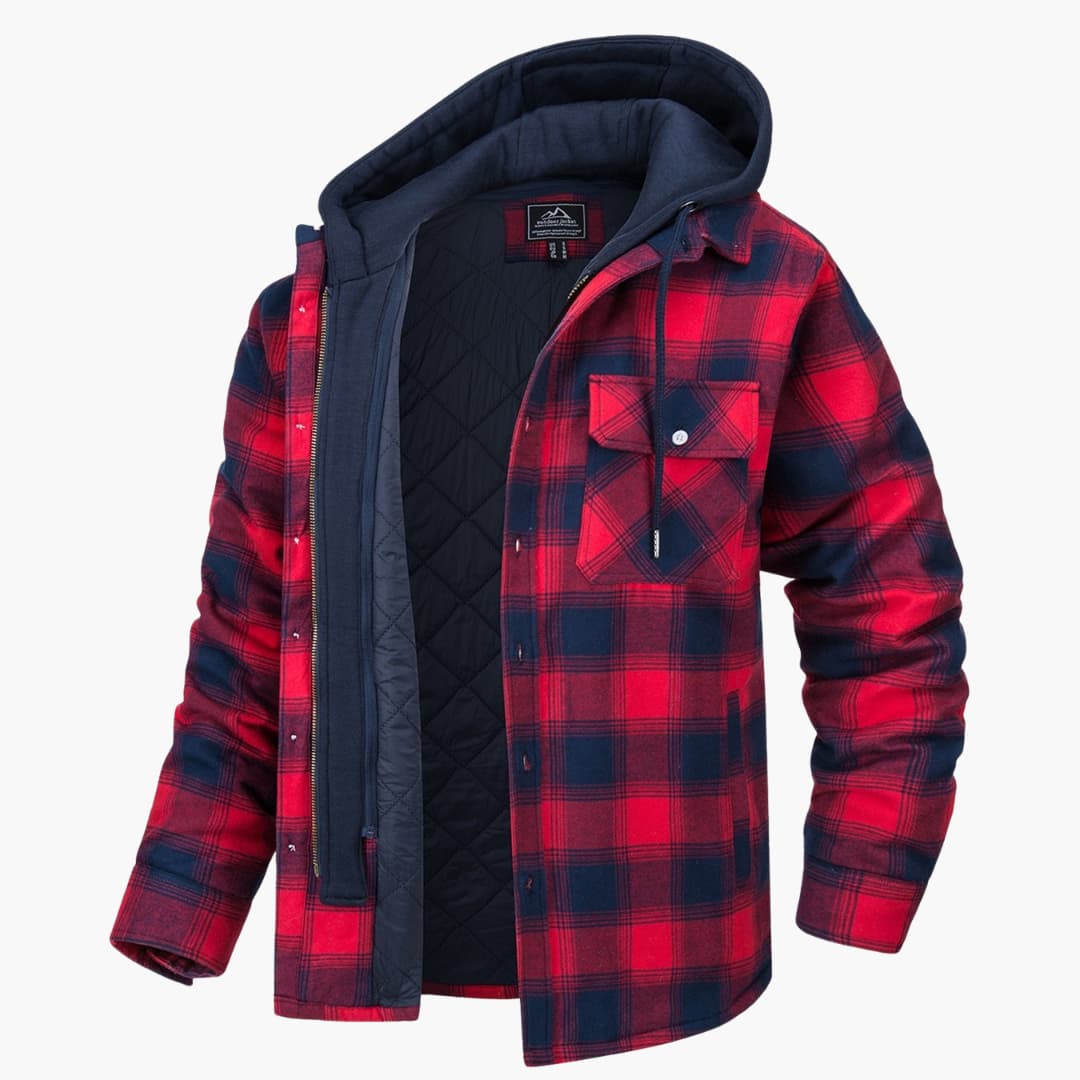 Flanelljacke Samuel für Herren – Warm & Stilvoll