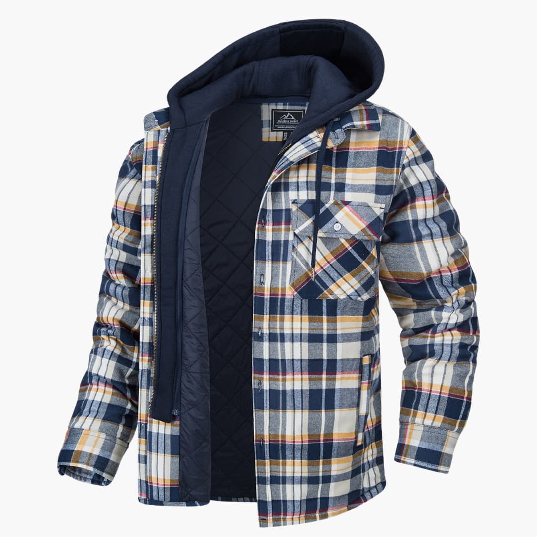 Flanelljacke Samuel für Herren – Warm & Stilvoll