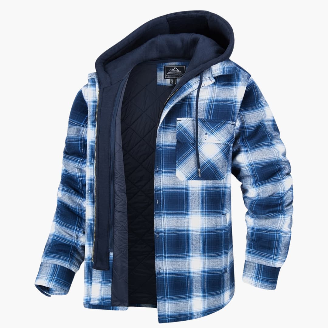 Flanelljacke Samuel für Herren – Warm & Stilvoll