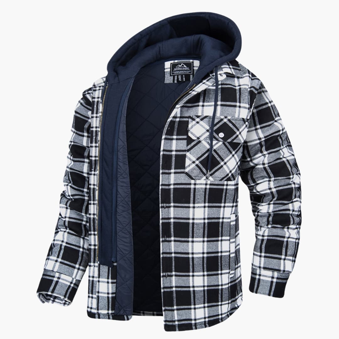 Flanelljacke Samuel für Herren – Warm & Stilvoll