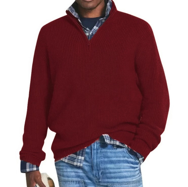 Emiliano™ | Strickpullover mit Reißverschluss für Herren